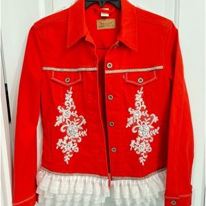 Embellished Levi jacket